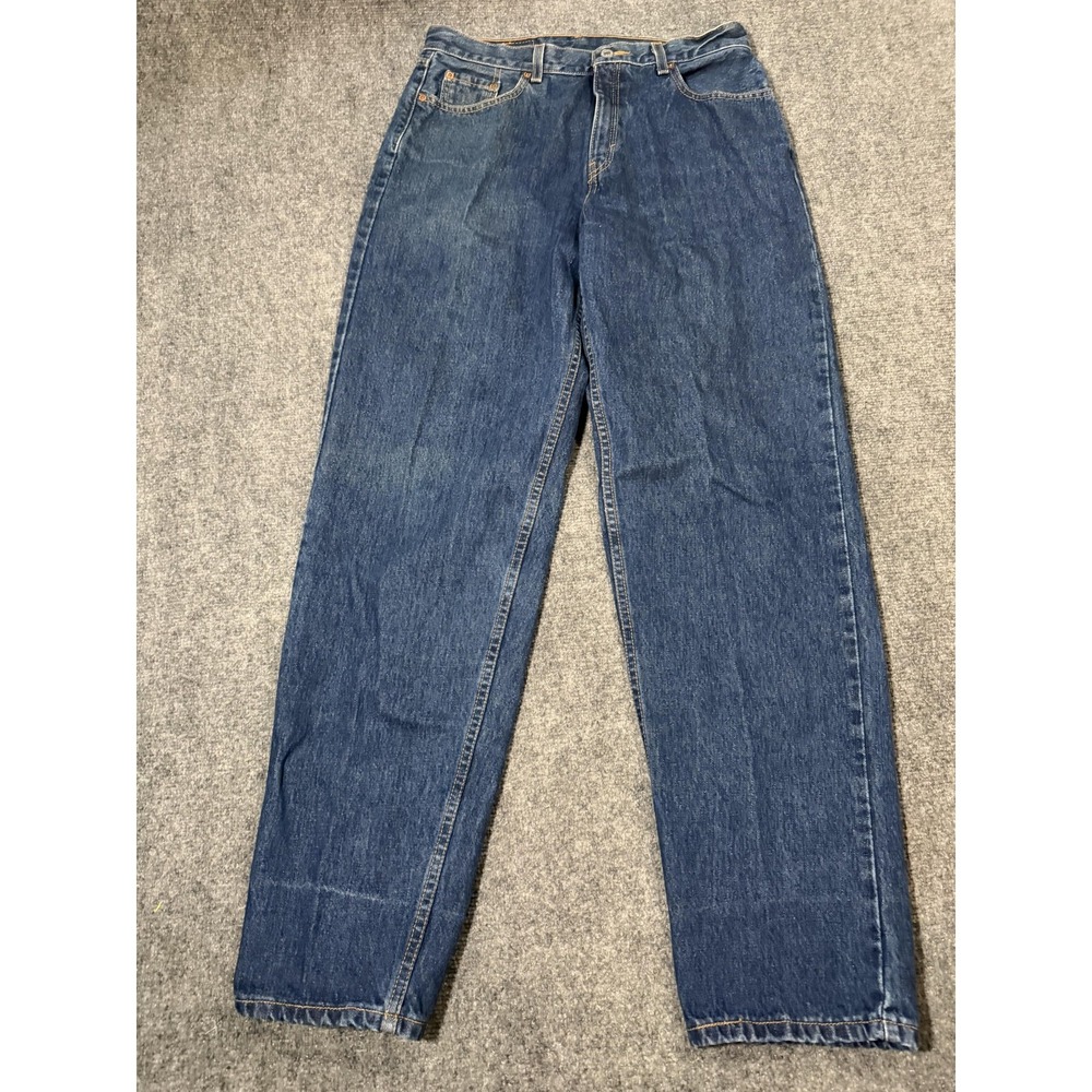 Levi's 560 Jeans Womens 12 Blue Loose Relaxed Straight Leg baggy y2k vintage